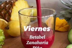 aprovecha todos los beneficios de este batido de betabel apio