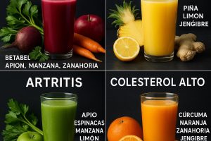 Jugos que ayudan a tu salud