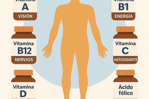 8 Vitaminas esenciales ara una buena salud